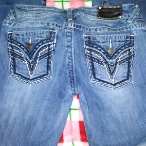 Vigoss blue jeans size 7/8 like new
